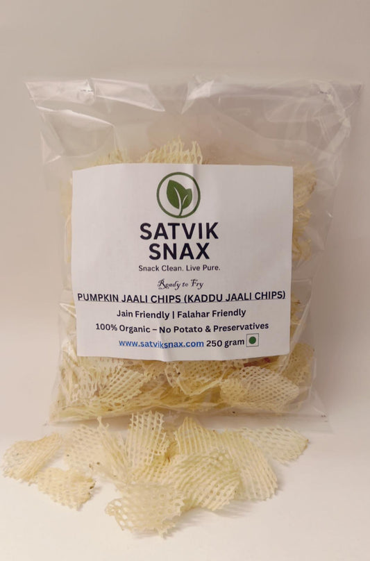 Kaddu Fryums | Ready-to-Fry Pumpkin Fryums - 250 gram
